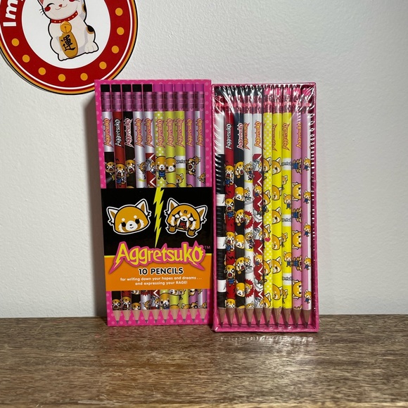 Sanrio Aggretsuko Pencils - Picture 5 of 7